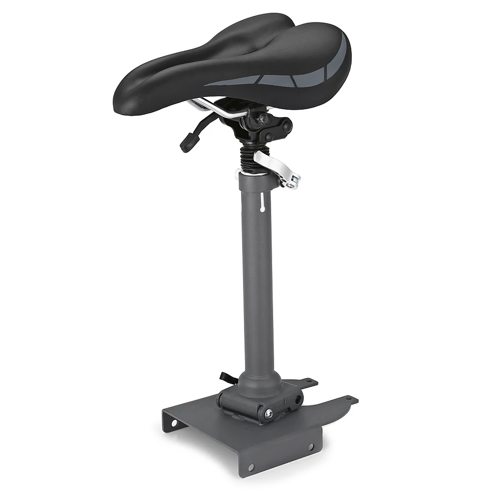 Черный M365 Xiaomi Electric Scooter Seat, Adjustable Electric Scooter Seat Saddle Shock Absorbing Seat Comfortable Chair Scooter Saddle - Цвет: Черный