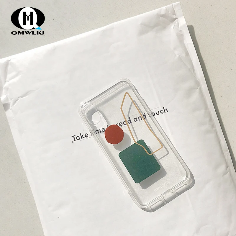 

Popular Minimalist Transparent Anti-drop Mobile Phone Case Soft Shell TPU For Iphone 6S 6Plus 6SPlus 7Plus 8Plus X XS XR XSMax