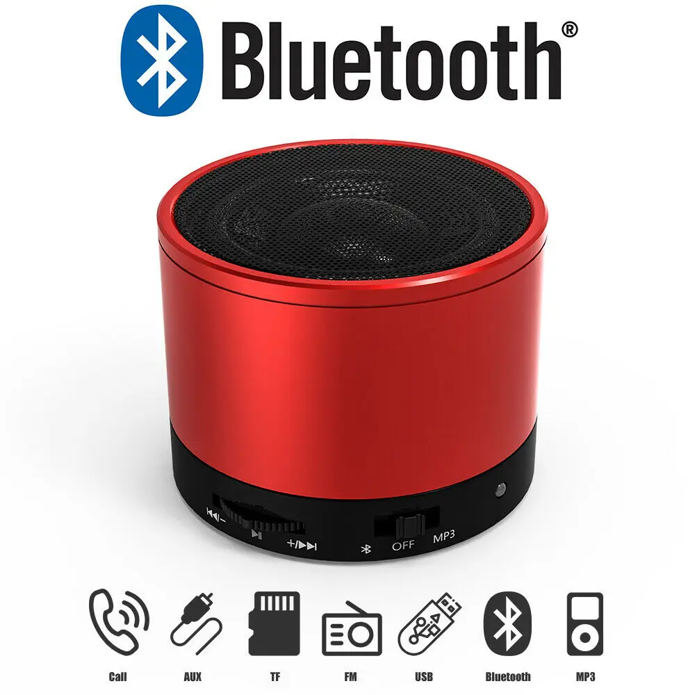 

X-DRAGON Speakers Bluetooth Speaker Stereo Sounds Speaker Wireless Bluetooth Speaker Music Player Support Extension SD/TF Card.