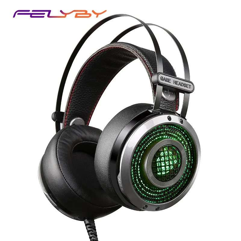 FELYBY K2S проводные наушники Наушники Игровые Онлайн управление Нержавеющая сталь С