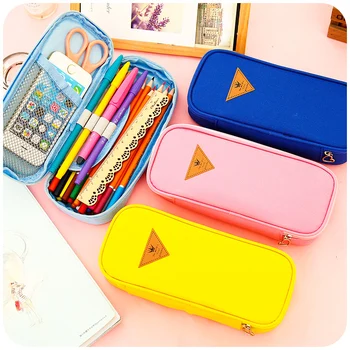 

Girls Stationery Oxford Pen Bag Student Kids Prize School Pencil Case Box Pencilcase School Supplies New Year Xmas Children Gift