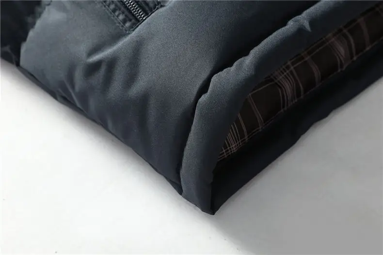 Vest Coat Men Winter Autumn Male Sleeveless Jacket Coat Top Keep Warm Thicken Padded Down Vest Men Muls Brand Cothing Plus Size 04