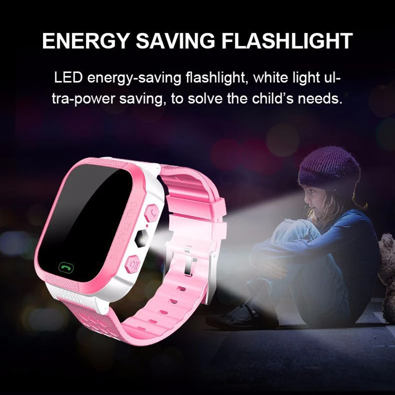 

2019 Anti-lost Child Smart Positioning Watch for Kids Children Smart Watch Support SIM LBS Base Station Positioning
