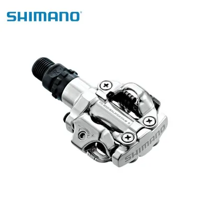 Shimano PD M520 бесклипсовый MTB горный велосипед педали с шипами черный/белый/серебристый - Цвет: Silver