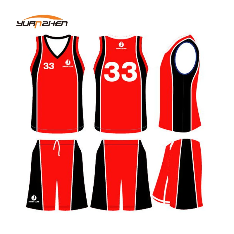 

full custom sublimation basketball uniform as your design