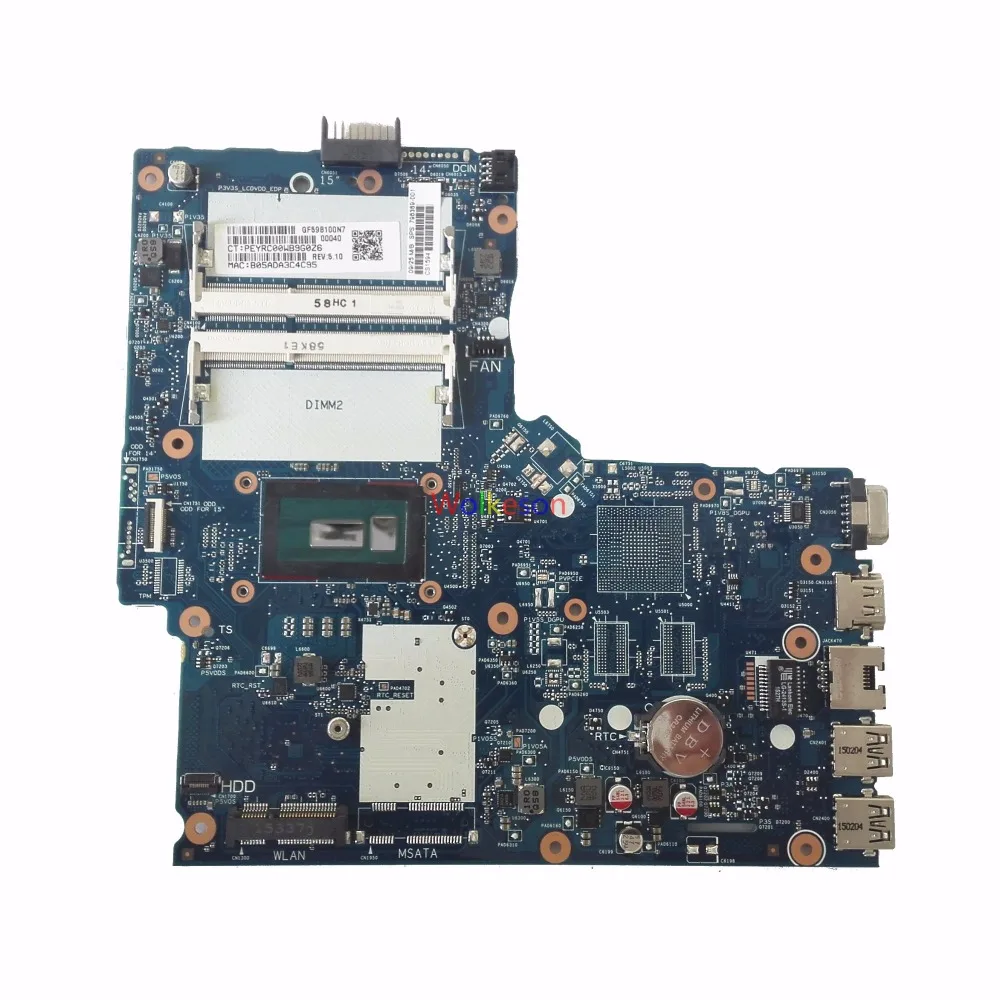 Discount SHELI FOR HP 350 G2 Laptop Motherboard W/ I3-5010U CPU 796389-001 SNOWI20-6050A2677101-MB-A01 DDR3 Test Oke 0