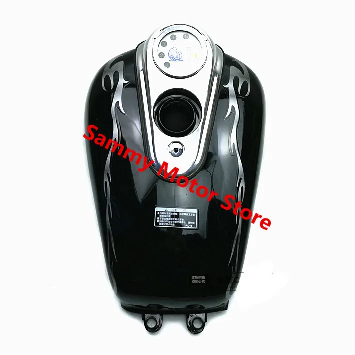 

10L QIANJIANG QJ150 3rd Generation Gas Petrol Motorcycle Fuel Tank With Indicator And Cap