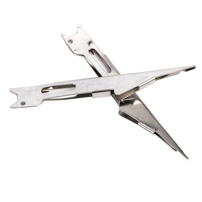 

Fly Fishing Line Tyer With Hook Eye Cleaner Silver Fishing Accessory Tackle Box tool Tie Fast Knot Tying Tool Outdoor