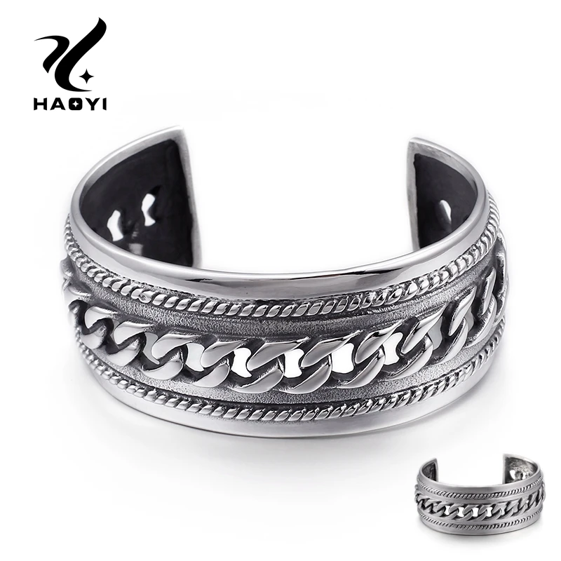 62*28mm chaîne intérieure cubaine bracelet pour hommes en acier inoxydable étanche bracelets mâle Smart bijoux | AliExpress