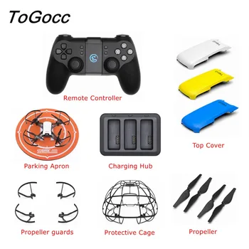 

DJI TELLO Battery Charger Charging Remote Controller Cover Shell Propeller Guard Protective Cage Parking Apron Drone Accessories