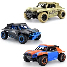 Радиоуправляемый автомобиль 1:18 2,4 ГГц короткий грузовик 4WD 25 км/ч высокоскоростной беспроводной пульт дистанционного управления автомобиль Электрический Рок Гусеничный гоночный автомобиль игрушки