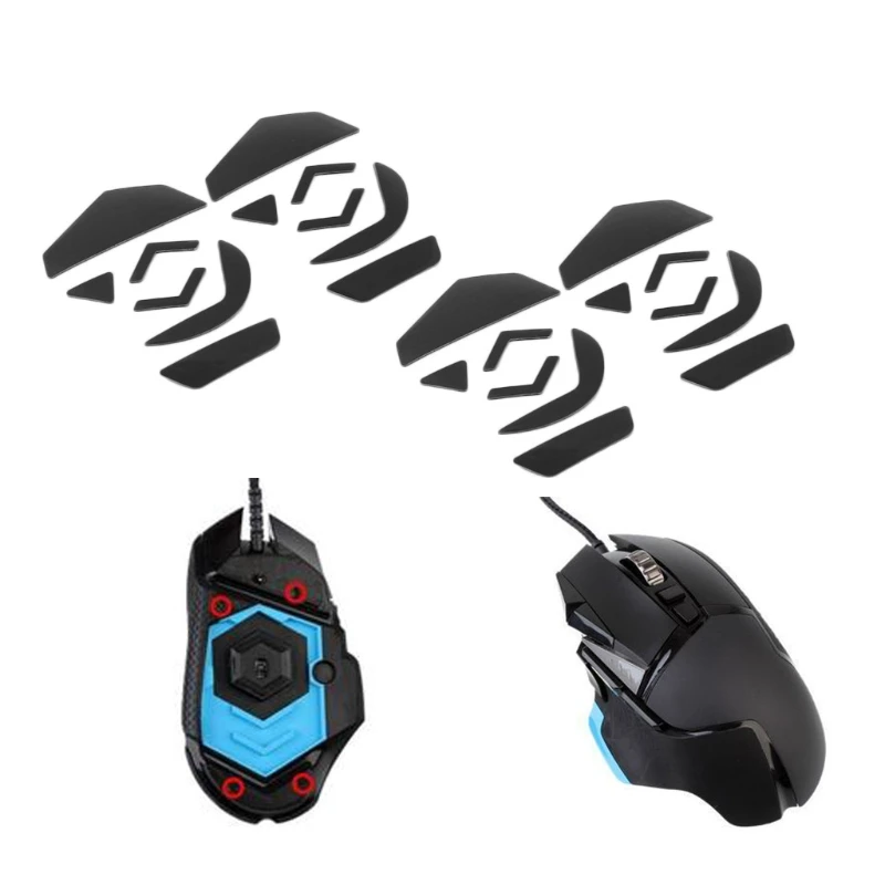 0,6 мм 4 комплекта тефлоновые ножки для мыши мышь коньки коврик для logitech G502 лазерная мышь новое поступление