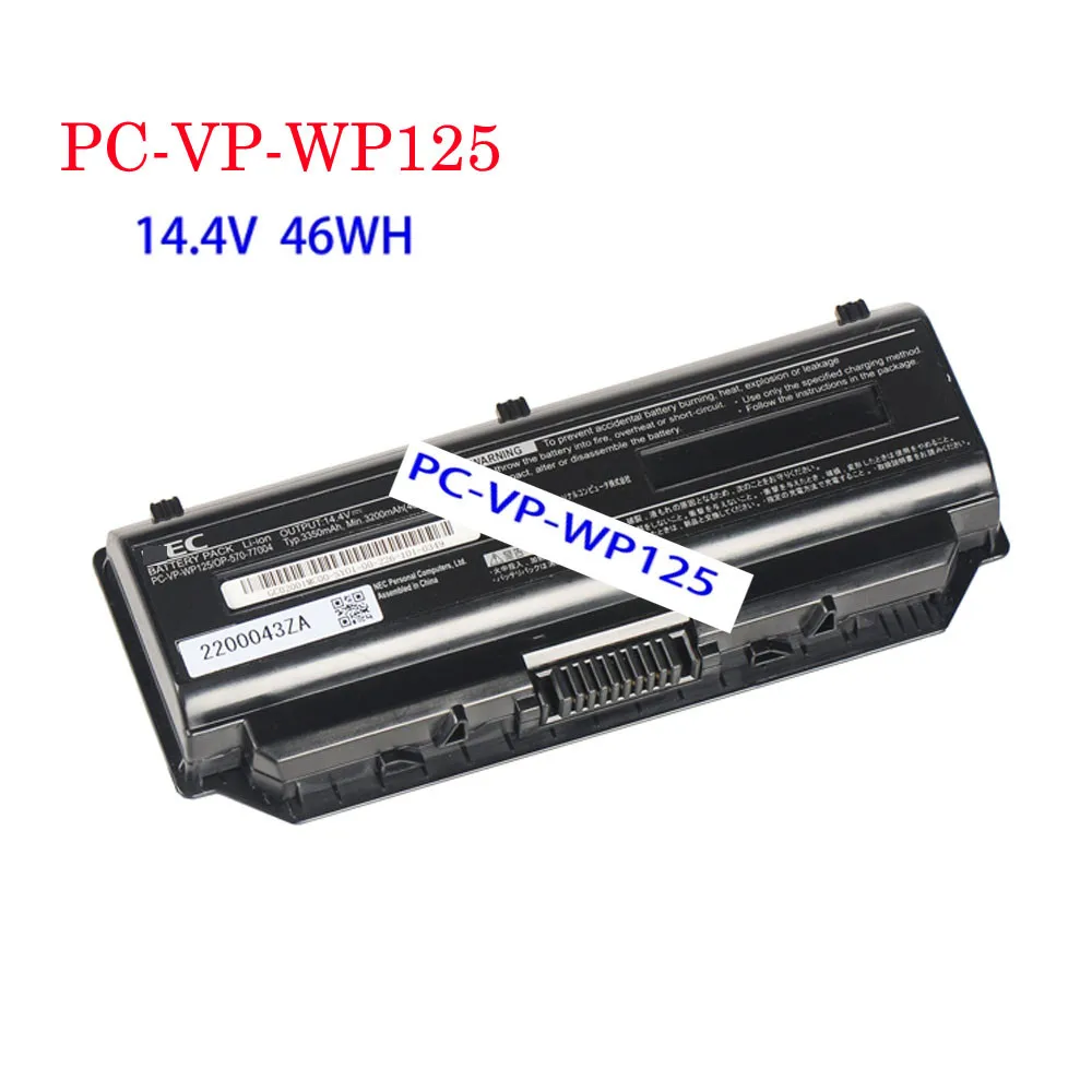 Free Shipping Original New Battery For Nec Laptop Pc Vp Wp125 Op 570 14 4v 46wh Unknown Aliexpress