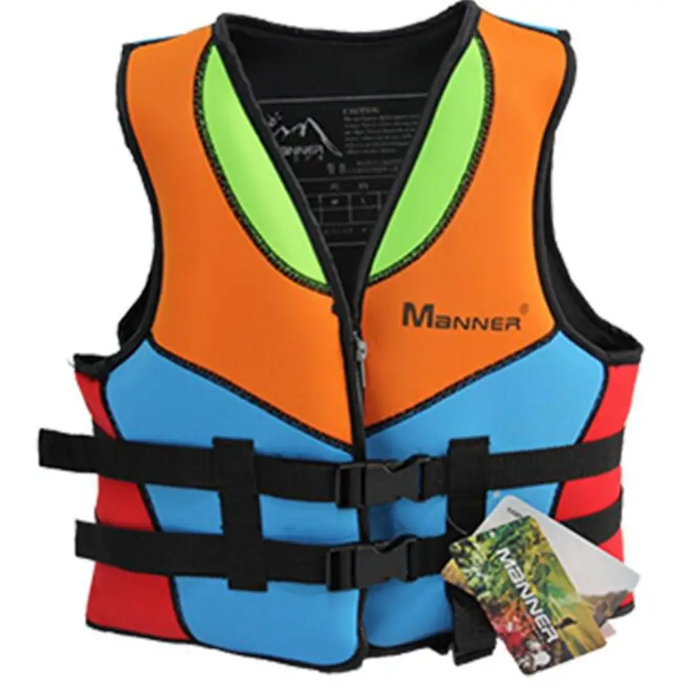 Hot Outdoor Rafting Life Jacket for Children and Adult Swimming Snorkeling Wear Fishing Suit Professional Drifting Level Vest