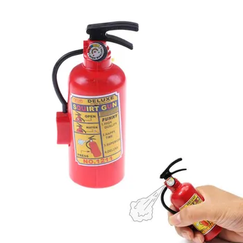 

Simulation Fire Extinguisher Toy Plastic Water Gun Mini Spray Style Exercise Toys Child Gift Bathtub bomberos Beach Squirt Toy