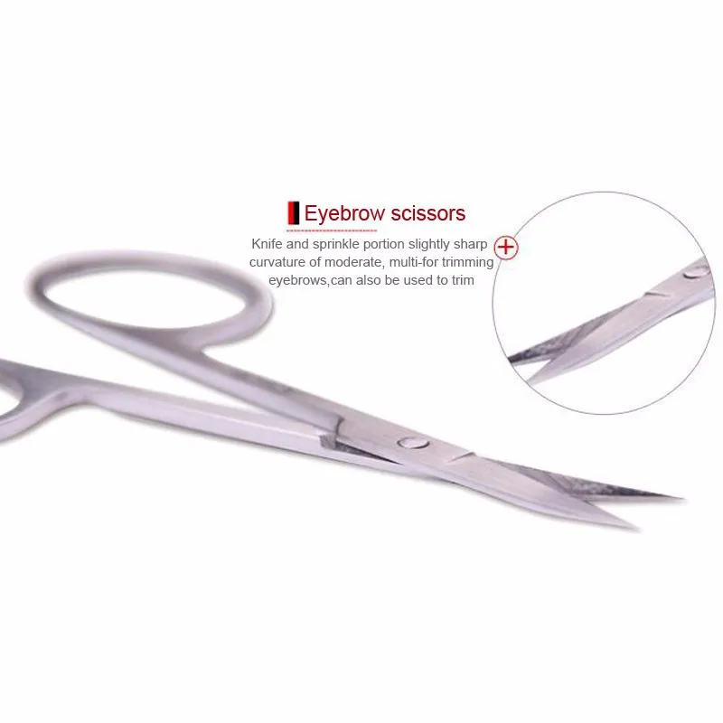 Arte do Unha Kits de Manicure Unha Tesoura Pinça Faca Conjuntos Profissional Clipper Dedo Alicate Frete Grátis 9 Beleza e saúde