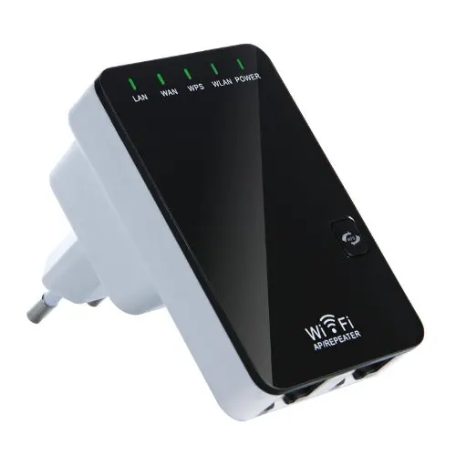 YOC-wireless-N Wifi маршрутизатор AP повторитель мост клиент IEEE 802,11 B/G/N 300 Мбит/с расширитель мини ЕС вилка черный