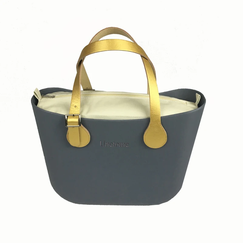 New Classic Size Solid waterproof Insert Inner Lining Insert Zipper Pocket for Obag O Bag handbag Silicone package accessories