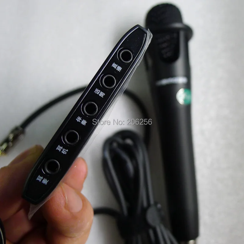New Seeknature Broadcast II Mobile Phone Live Sound Card +SR-9 Microphone For Mobile Phone song K dual headphone output