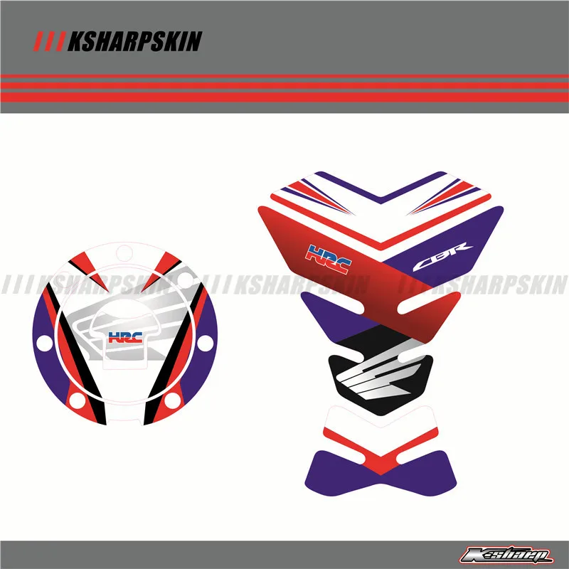 3D наклейки на бак мотоцикла защитные для honda CBR VFR CB NSR VTR CBF CBX 125 250 400 600 900 CBR1100XX|motorcycle