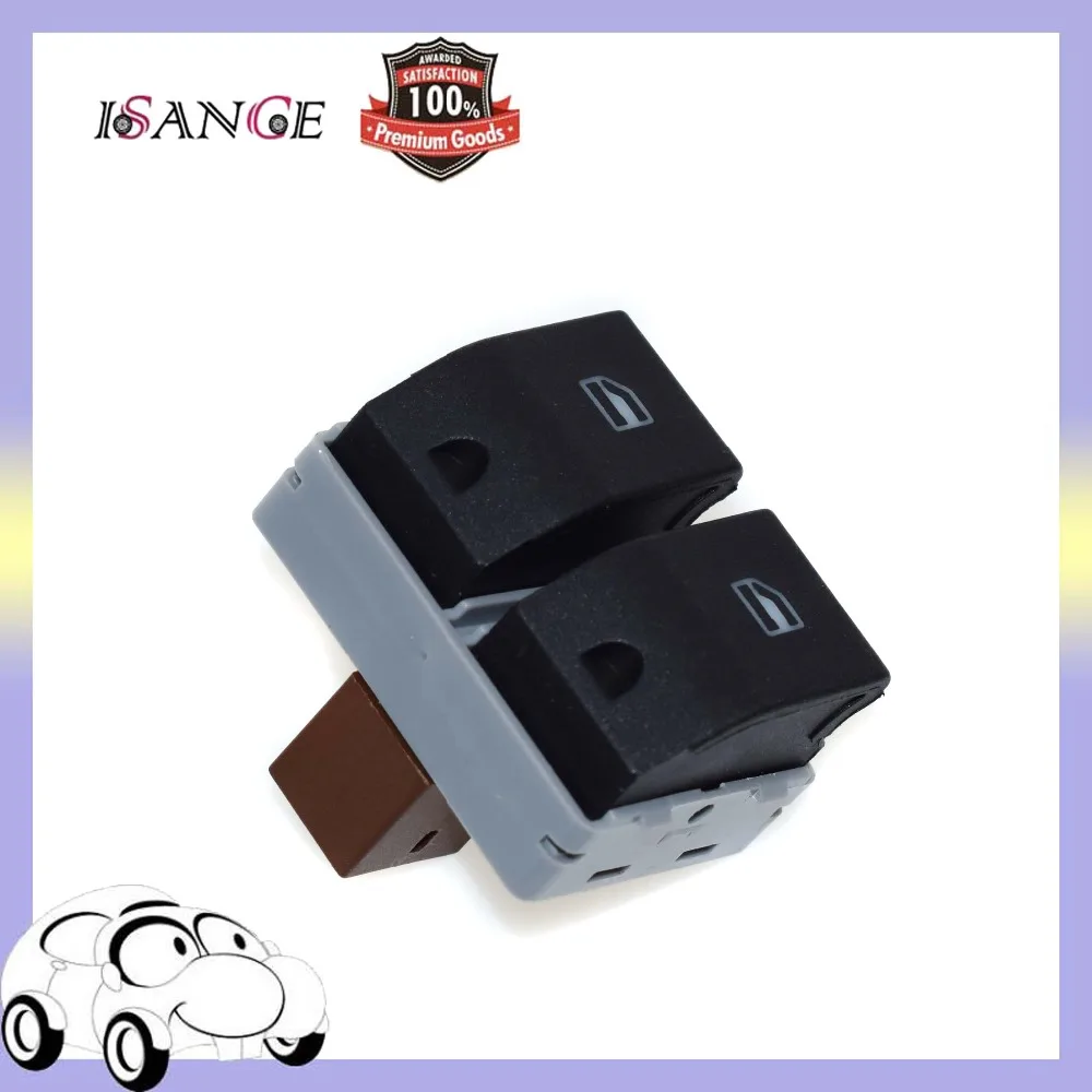 

ISANCE Electric Power Window Switch Winder Fensterheberschalter For Seat Cordoba Ibiza Mk IV VW Polo 9N3 01-09 (VW053) # ISANCE