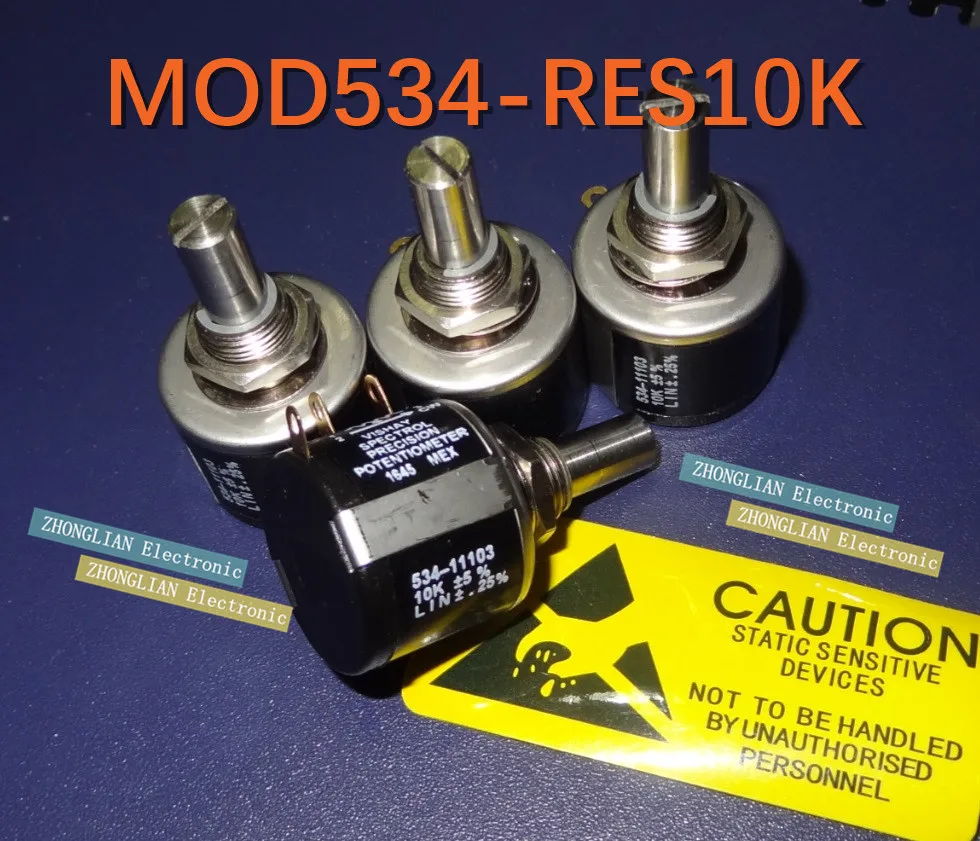 Free Shipping 2pcs/lot Mod 534 Res 10k Original British Multi Turn