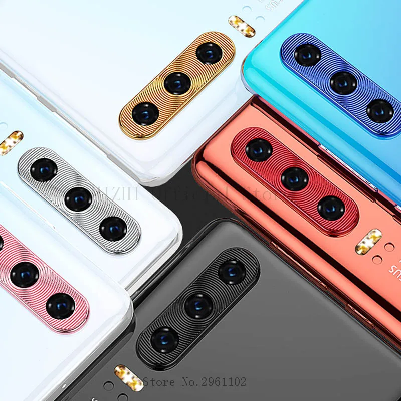 

For Huawei P30 pro Full Protection Camera Lens Protector on p 30 lite light life Camera Lens Screen Protective Ring Cover case