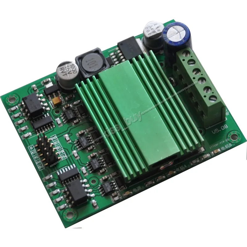 

Tracking number 100A DC motor drive Module High Power motor speed Control Dual Channel H-bridge optocoupler isolation