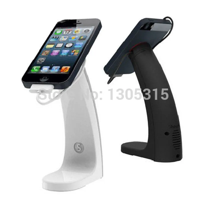Promotion-Wireless-cell-mobile-phone-security-display-stand-holder-with-alarming-and-charging-function