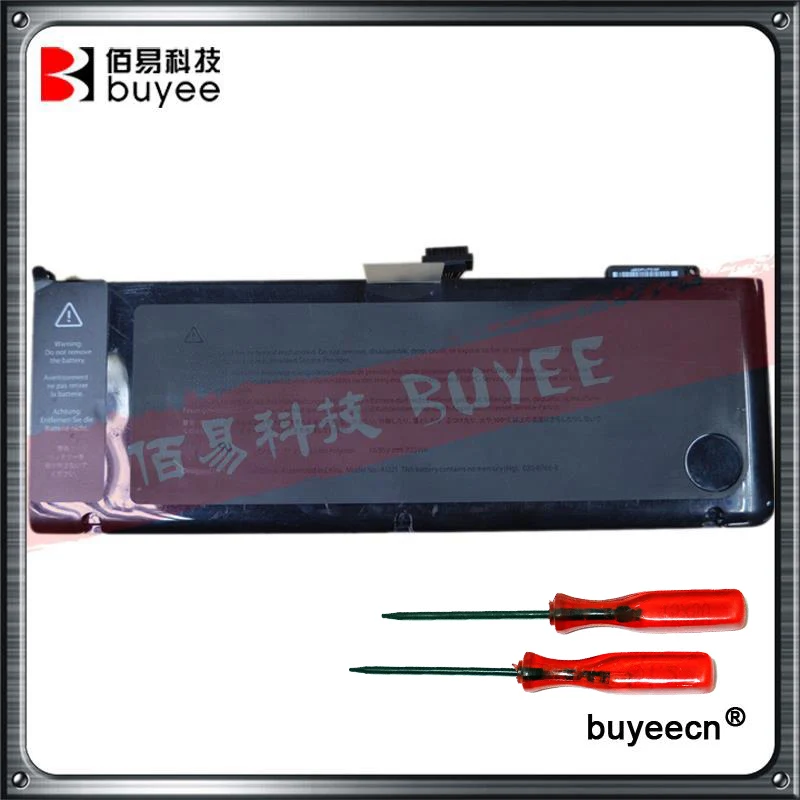 

Free shipping 15 Inch Genuine NEW For Apple Macbook PRO A1321 Battery A1286 2009 2010 Year Screwdriver Tools MC371 MC372 MC373