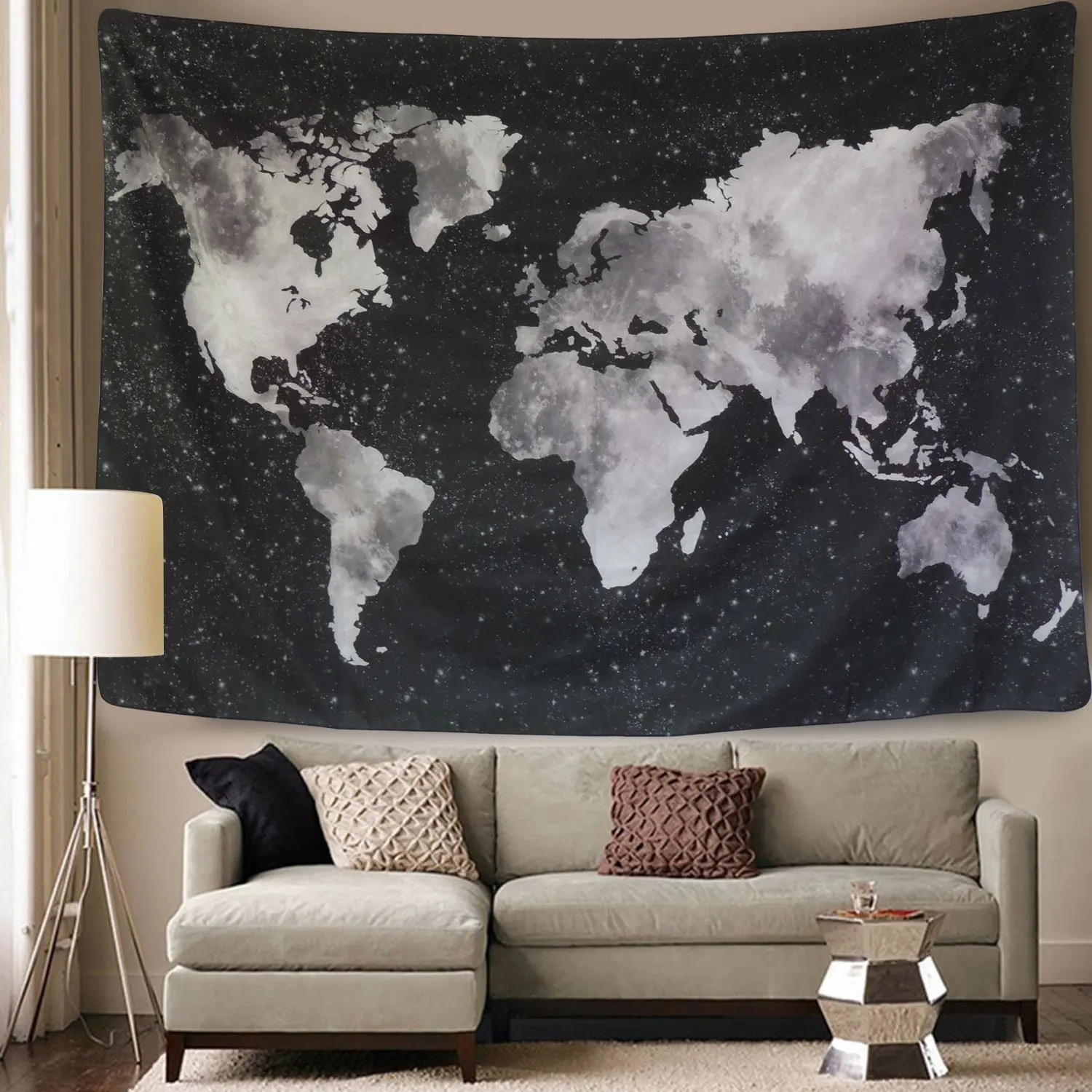 Chiffon Star Chart Wall Hanging