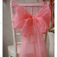 2/3-65x275 см 100 шт 61 цвет органза чехлы на стулья/крышки стула/лента для свадьбы события и вечерние& дома& украшение для банкета Текстиль