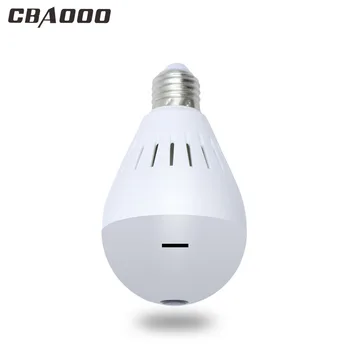 

CBAOOO V380S 360Degree Wireless IP Camera WiFi Bulb Light 960P Wireless Panoramic Home Security IP Camera 360Degree Night Vision