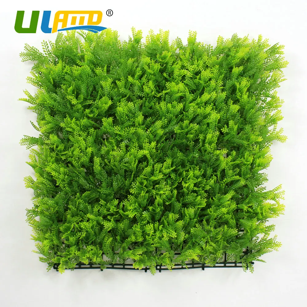 Uland Artificielle Haie De Buis Faux Plantes Feuilles Buissons Panneaux Uv Preuve Tapis Balcon Jardin Clôture Décor Mur Couverture 6 Pcs 50x50 Cm Aliexpress