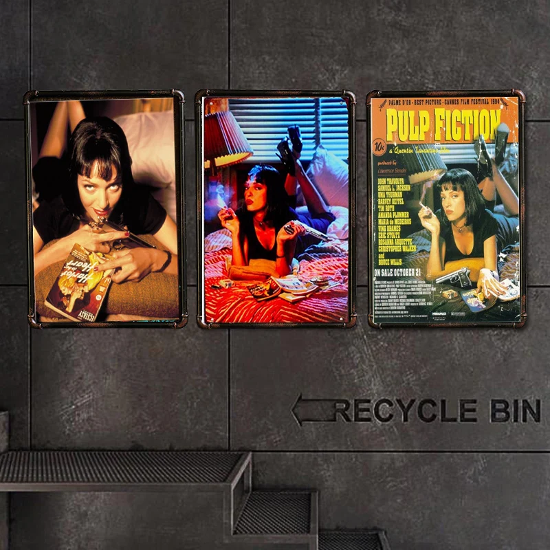 

Movie Metal Poster Plaque Sign Vintage Metal Tin Signs Wall Poster Decals Plate Painting Bar Club Pub Home Decor Wall 1001(1308)