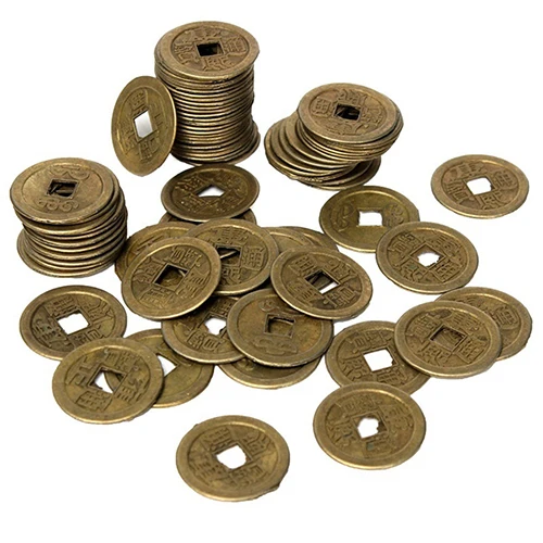 10 Pcs Lucky Chinese Fortune Coin Oriental Emperor Money Set Hole Hanging Decor 10 Pcs Lucky Chinese Fortune Coin Oriental Emperor Money Set Hole Hanging Decor