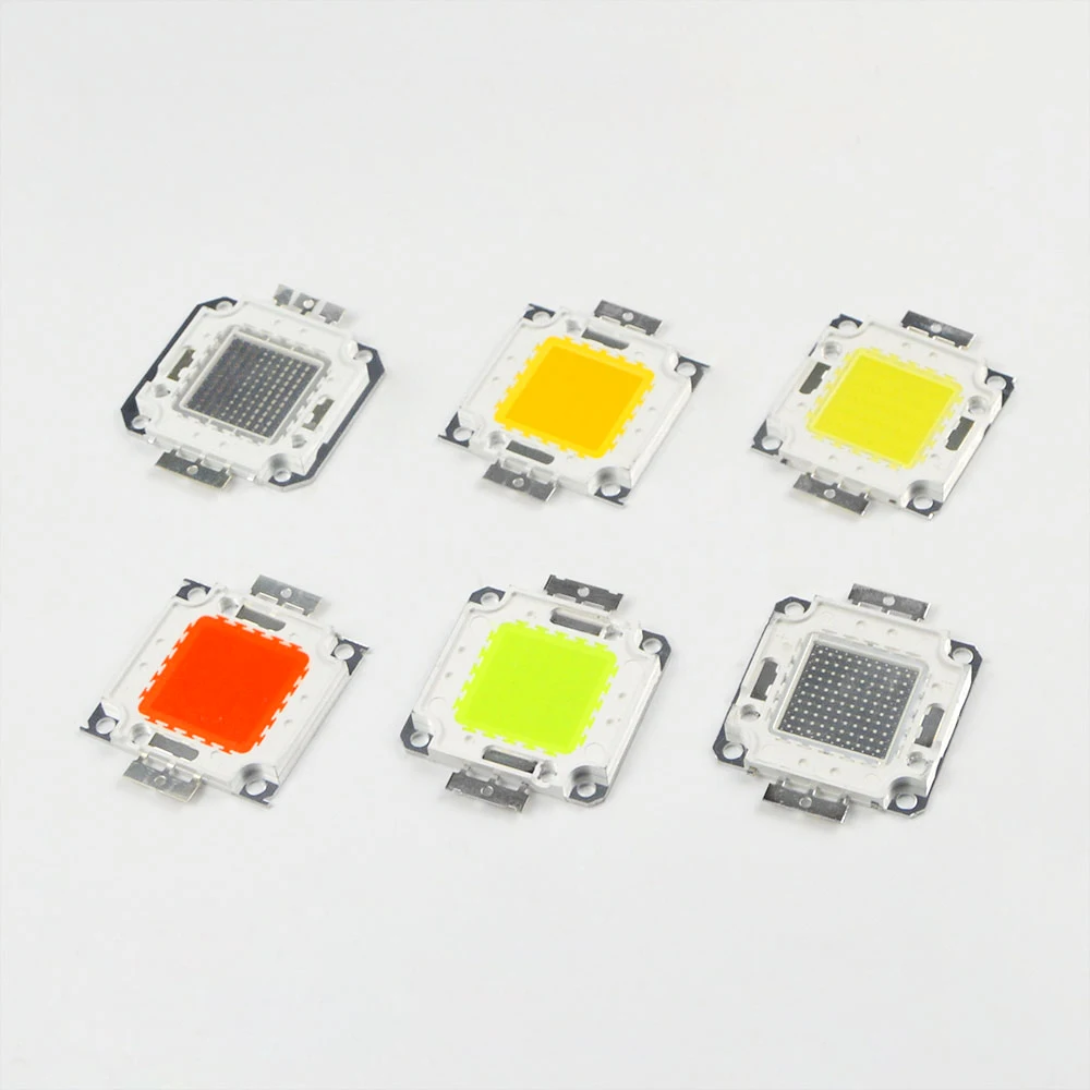 

High Power 10W 20W 30W 50W 100W Led Integrated Chip 9-12V 30-36V Bulb Lamp Light For DIY Lawn Garden Park Floodlight Lighting