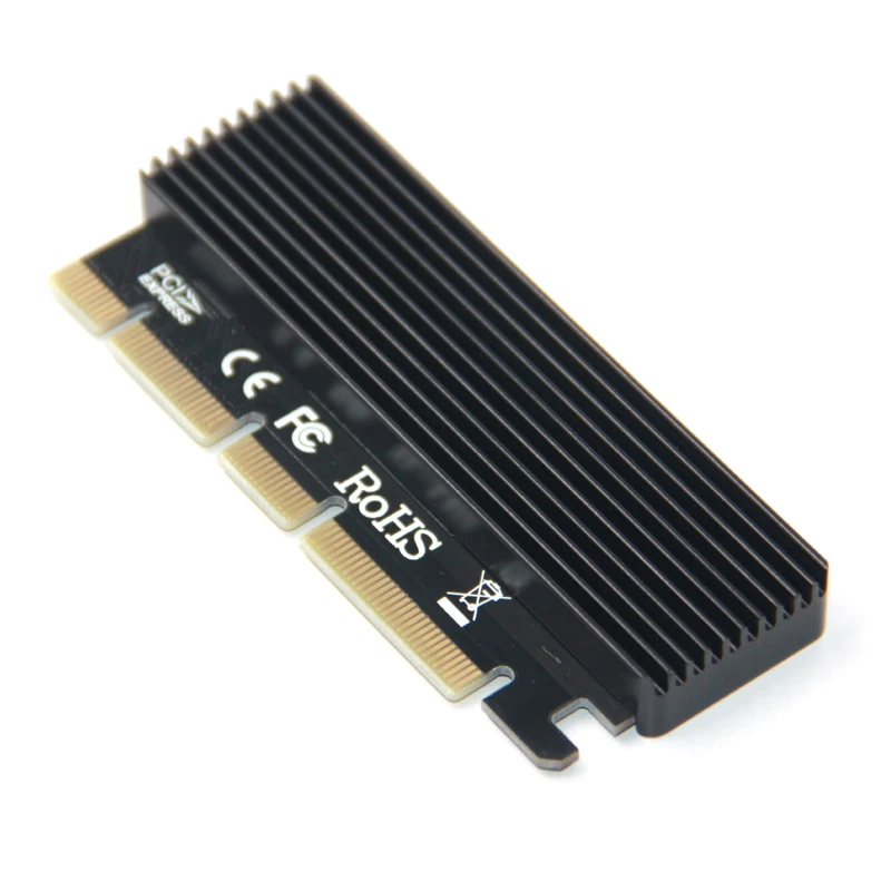 M.2 SSD адаптер PCIe SSD случае PCI Express X4 X8 X16 NVME M2 SSD 2230 2242 2260 2280 жесткий диск Корпус черный Алюминий Caddy