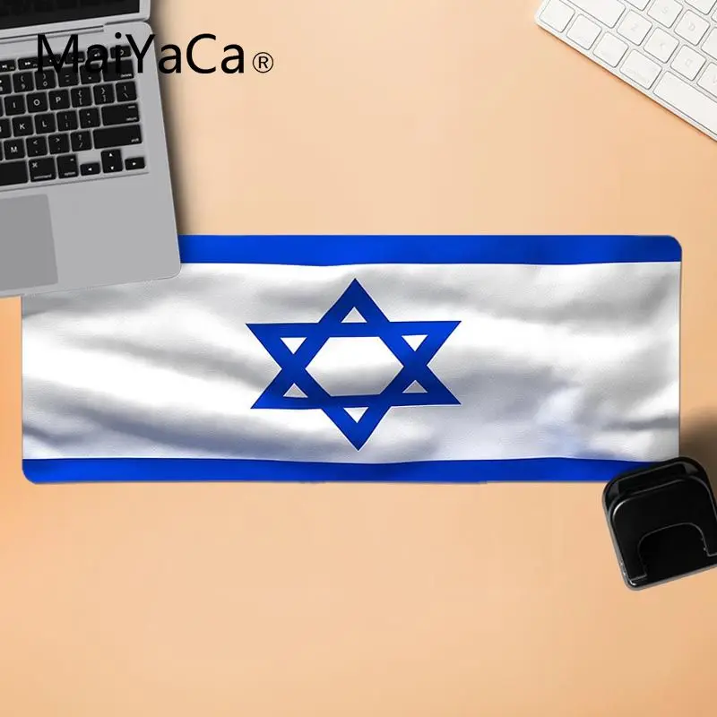 MaiYaCa Israel шероховатый Флаг Индивидуальные коврики для мыши компьютера Аниме Коврик для мыши и ноутбука игровой коврик для мыши - Цвет: LockEdge 30X90cm