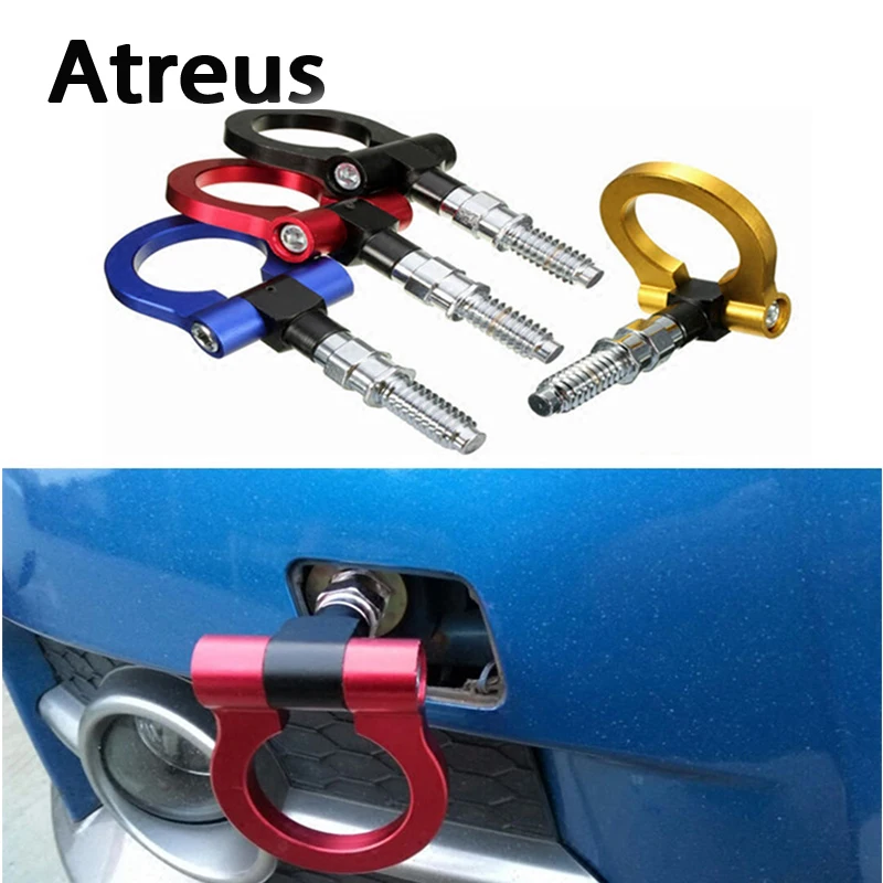Atreus автомобильный прицеп кольцевой крюк буксировочная вешалка для автомобилей