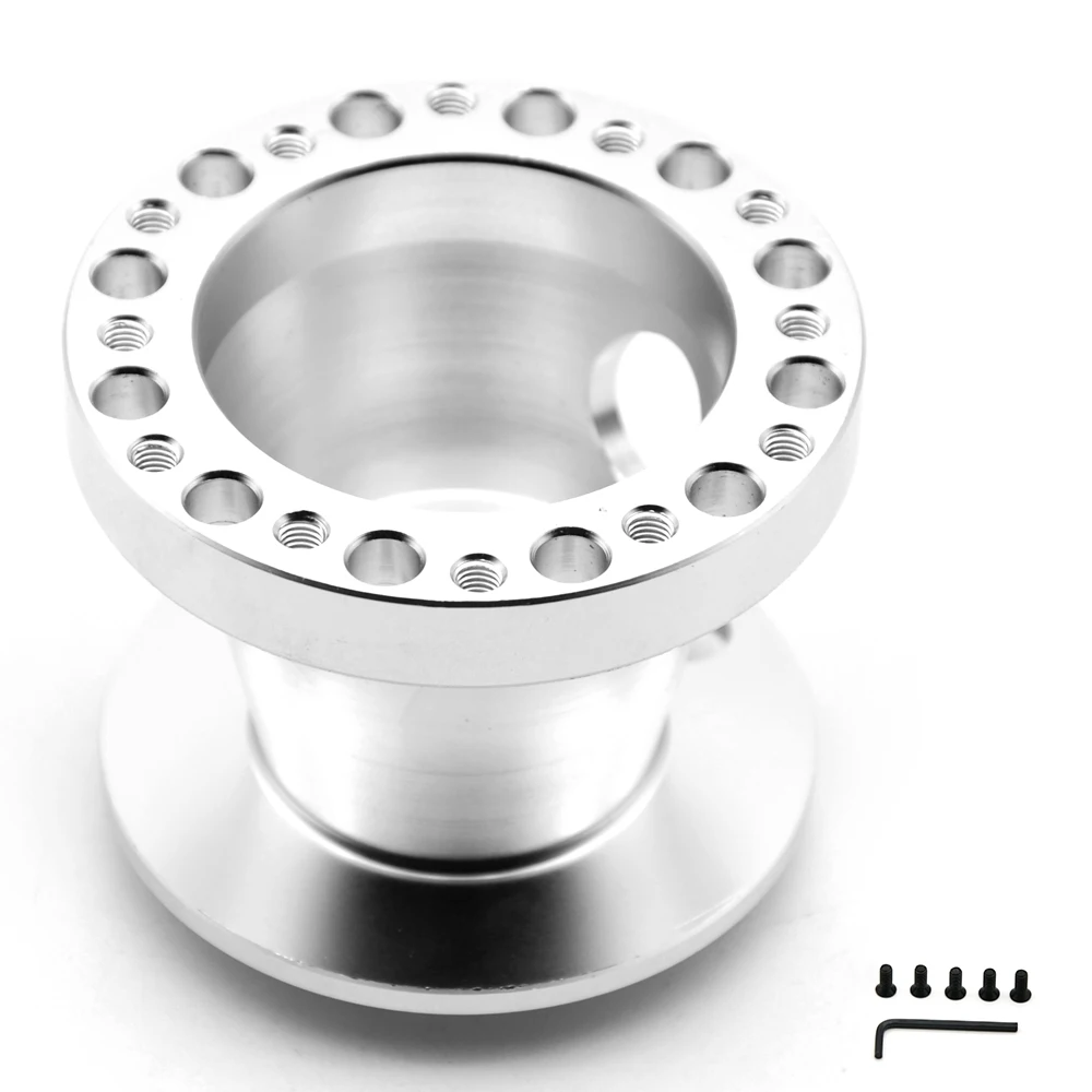 Aluminum Steering Wheel Quick Release Hub Boss Adapter Kit For