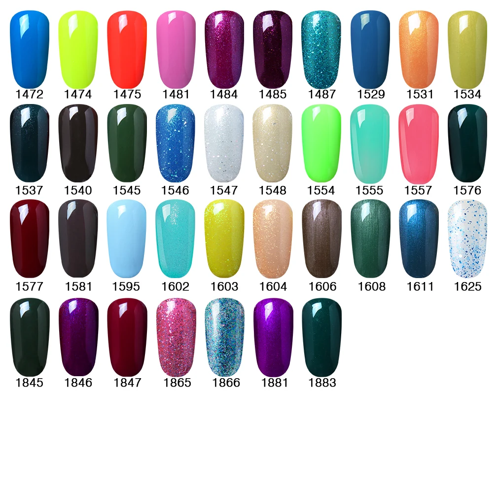 Inagla чистый цвет УФ-гель для ногтей 8 мл чистый цвет для ногтей базовое верхнее покрытие впитывающийся Гель-лак для ногтей маникюрный лак