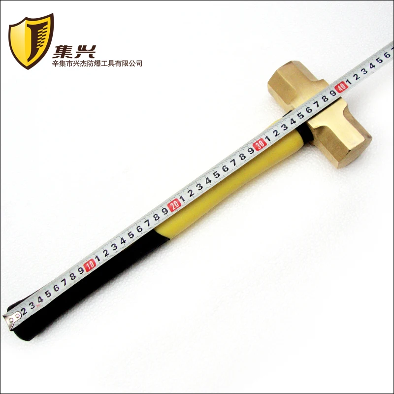 Бренд Jixing 2 25 кг/5p латунный восьмиугольный молот 5 фунтов медный молоток с