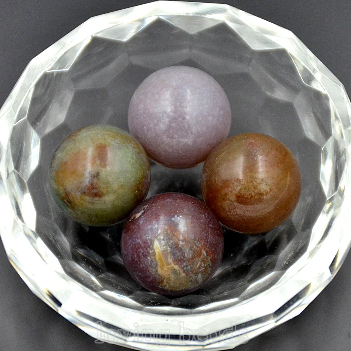 16mm Sphere Natural Gemstone Round Ball Crystal Healing Rock Stone Decor Massage 