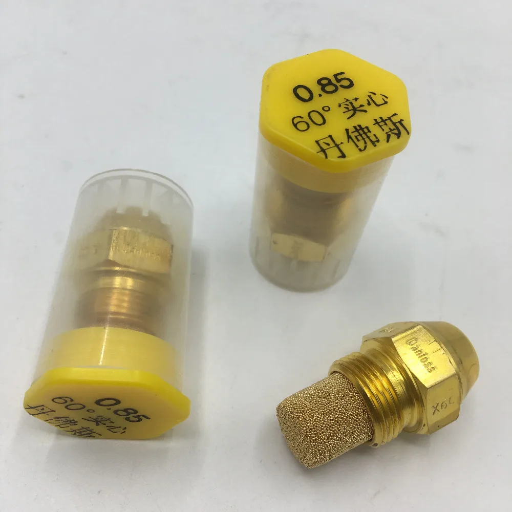 3 шт. 60 * градусов. 85 ГПХ твердого типа S/B DANFOSS сопло масляной горелки с бесплатным