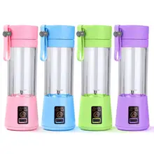 380 мл портативная мини-соковыжималка USB Перезаряжаемый блендер Бытовая маленькая соковыжималка портативный мини-миксер соковыжималка E5M1