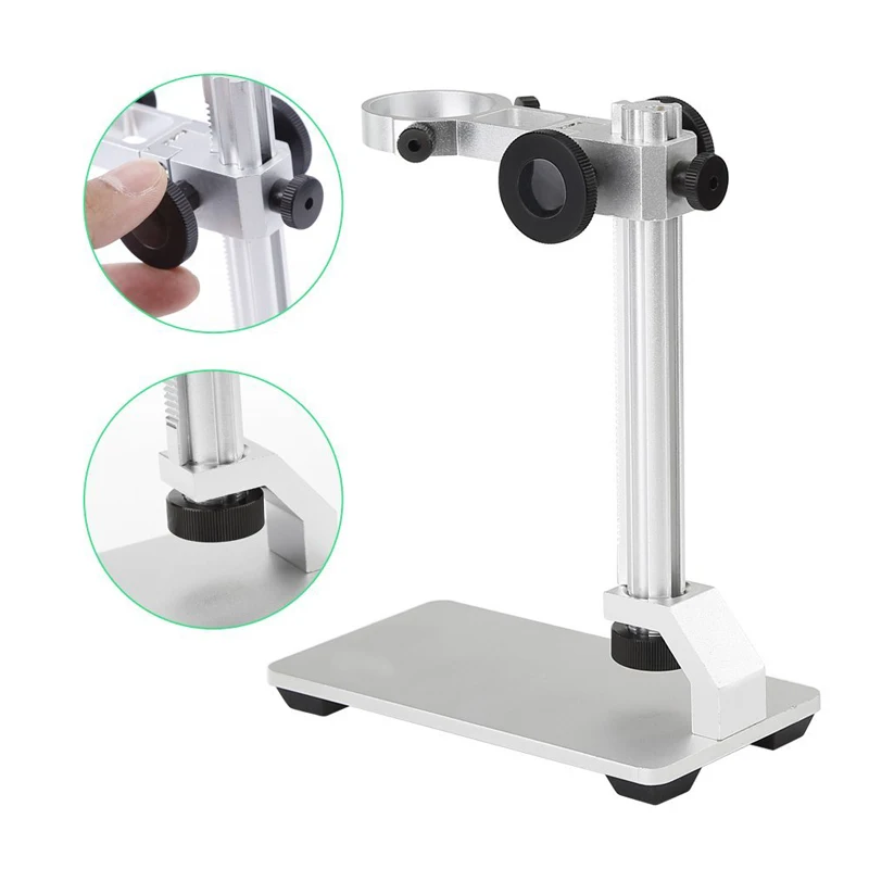 

G600 Digital Microscope Aluminium Alloy Stand Holder Microscope Bracket Portable USB Digital Electronic Table Microscopio Solder
