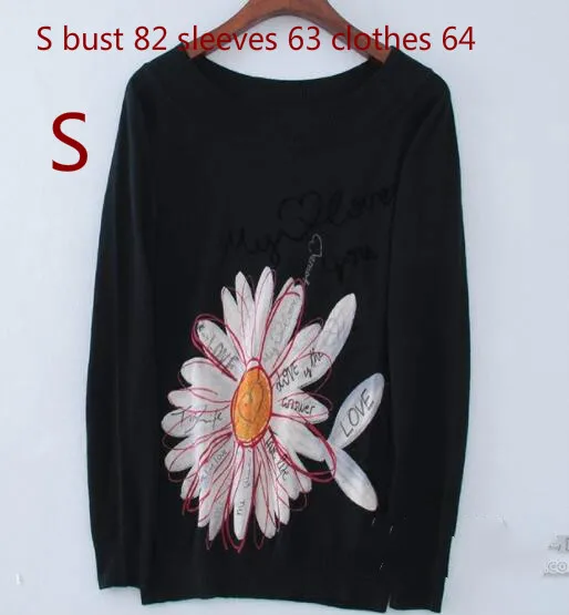 Испанский DEG вязаные свитера весной и осенью в XS-XXL - Цвет: 21 S