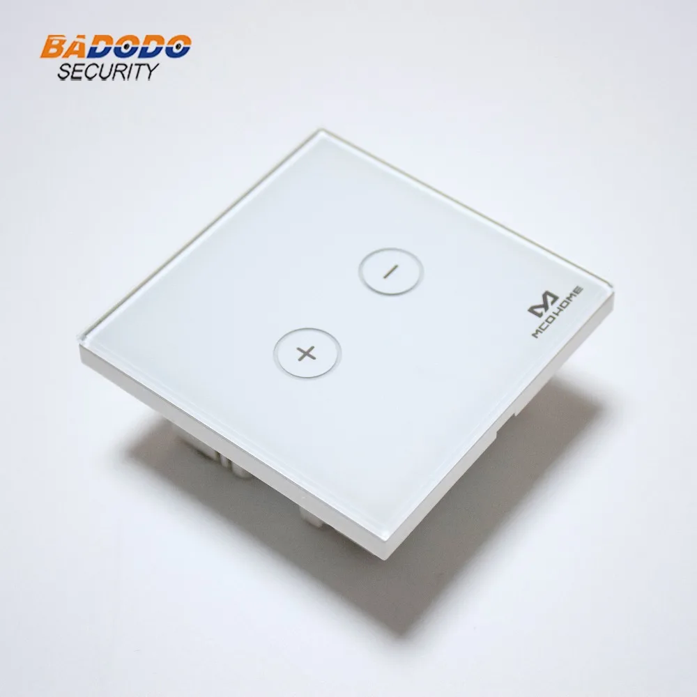 Z wave plus eu868 42mhz MCO домашняя стеклянная сенсорная панель диммер светильник с