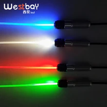 Westbay 3 Вт светодиодный мини-волоконно-оптический светильник комплект двигателя 3,0 мм* 2 м Оптическое волокно DC12V для украшения автомобиля и украшения фестиваля